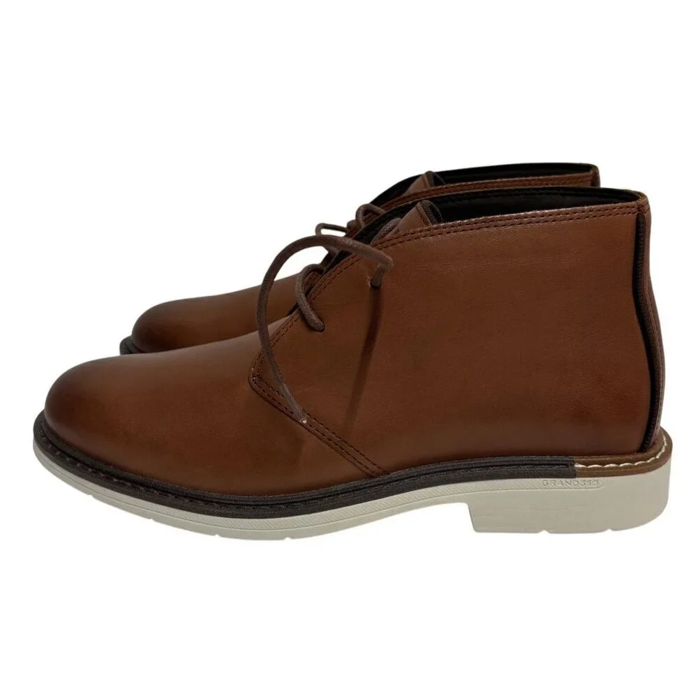 COLE HAAN / Go To Lace Chukka / Woodbury / Leather / Boots / Size 7